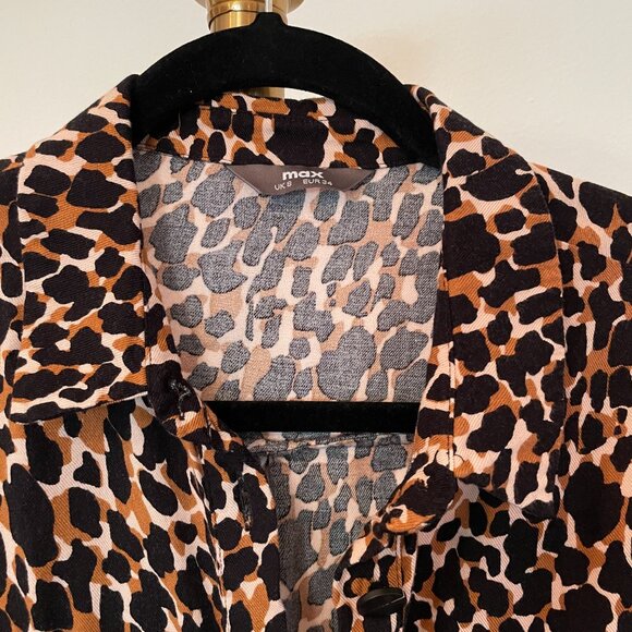 Leopard Print Top/Jacket - Picture 4 of 5